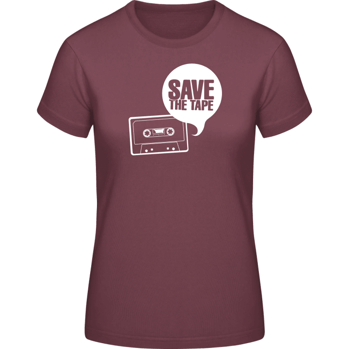 Save The Tape Frauen T-Shirt contain pic