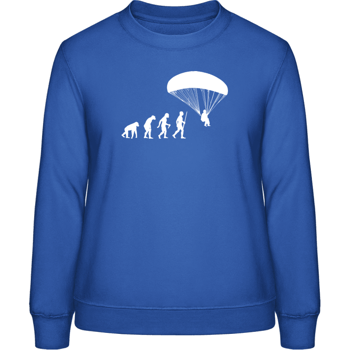 Paragliding Evolution Frauen Sweatshirt contain pic