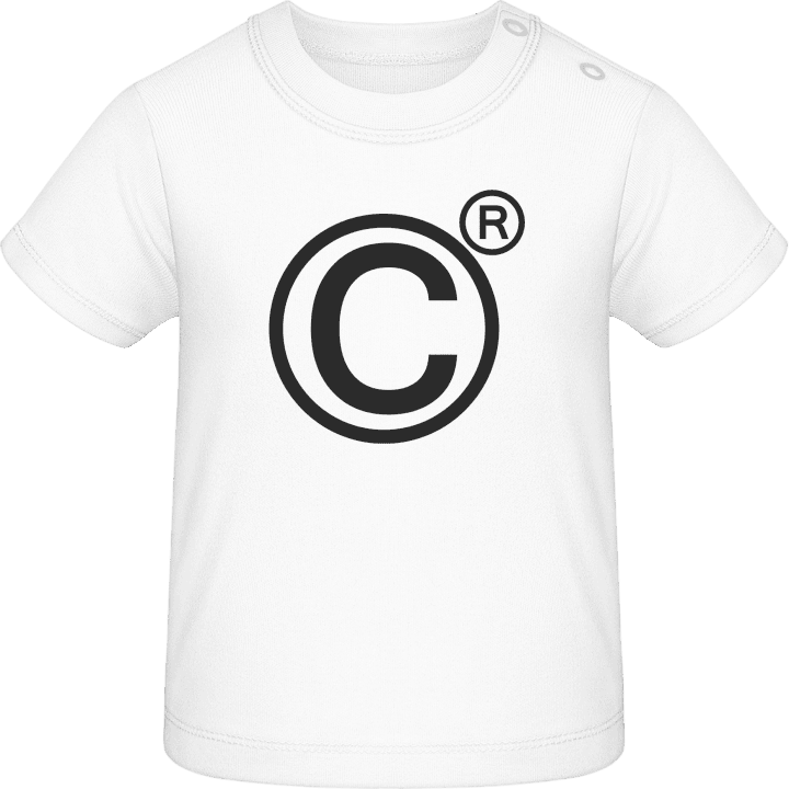 Copyright All Rights Reserved Baby T-Shirt contain pic