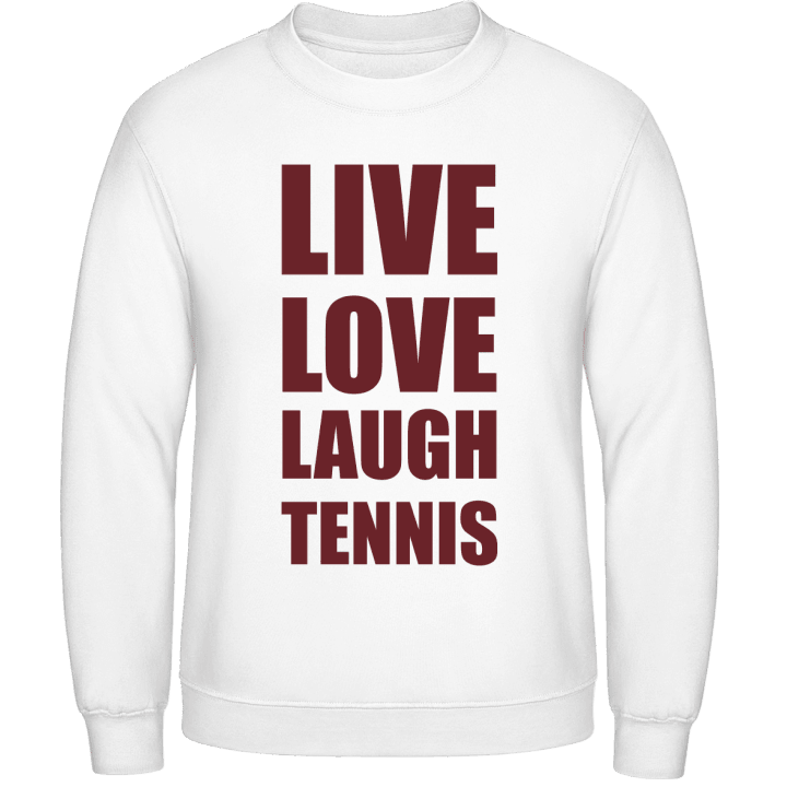 Live Love Laugh Tennis Sweatshirt contain pic