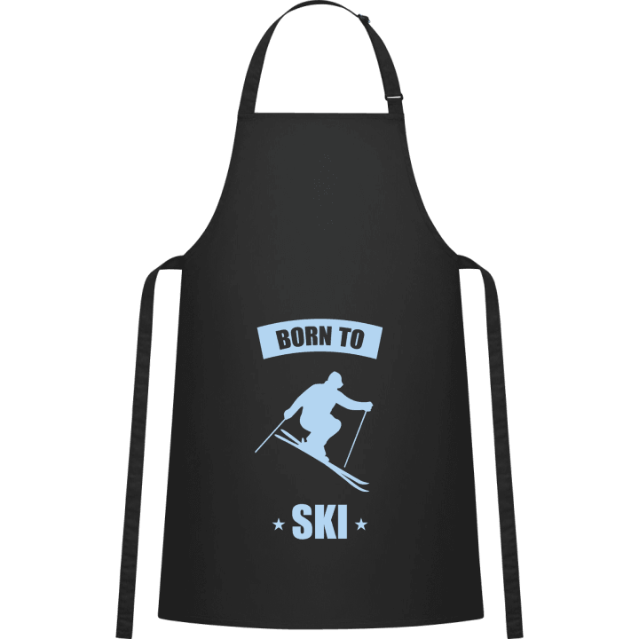 Born To Ski Delantal de cocina contain pic
