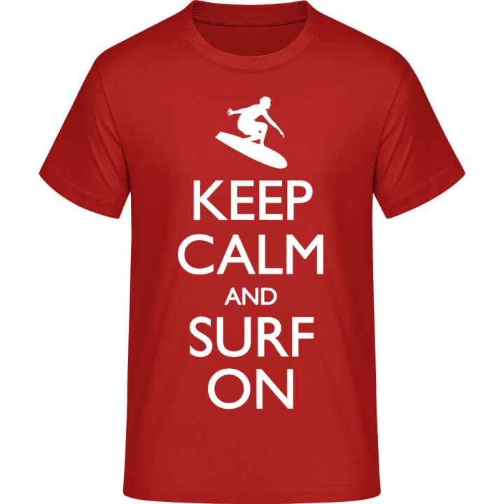 Keep Calm And Surf On Classic Maglietta 0 image
