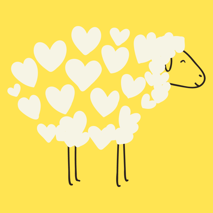 Love Sheep Hættetrøje til kvinder 0 image