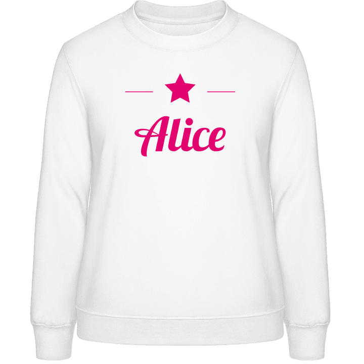 Alice Star Sweatshirt för kvinnor 0 image