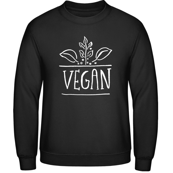 Vegan Illustration Sweatshirt contain pic