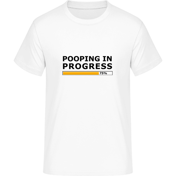 Pooping In Progress T-skjorte 0 image