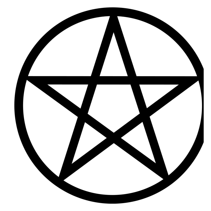 Pentagram in Circle Taza 0 image