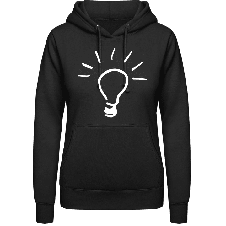 Light Bulb Women Hoodie contain pic