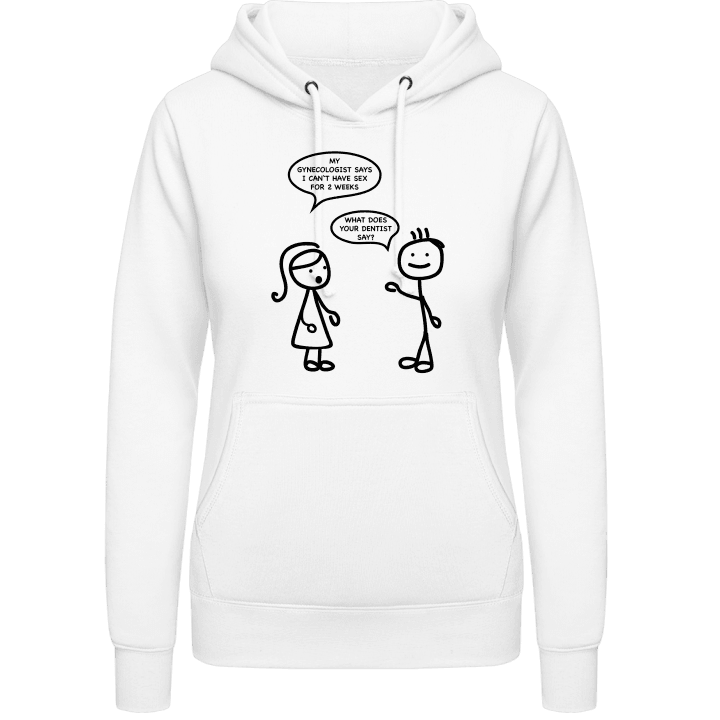 No Sex For 2 Weeks Vrouwen Hoodie contain pic