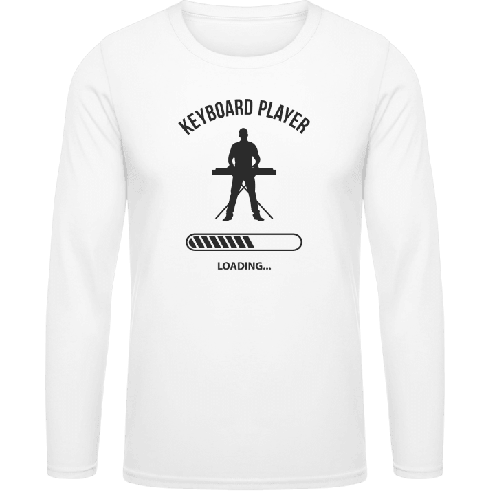 Keyboard Player Loading Long Sleeve Shirt contain pic