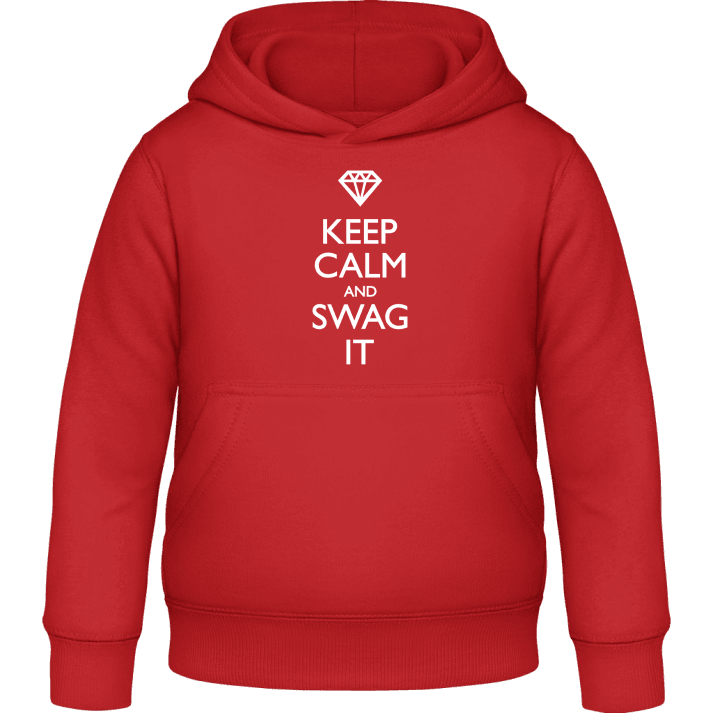 Keep Calm and Swag it Kids Hoodie contain pic