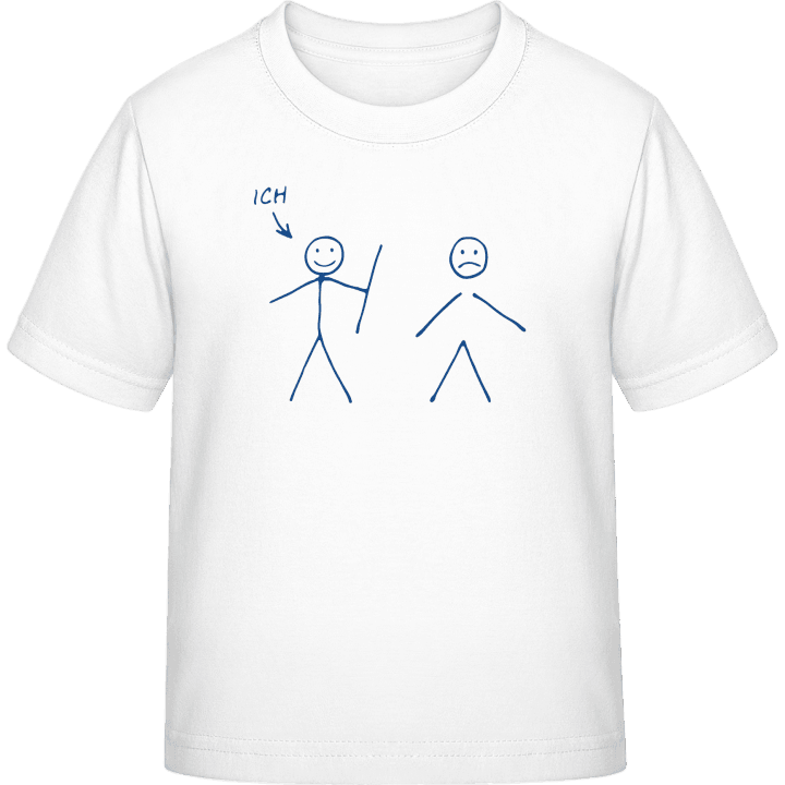 Ich Strichmännchen T-shirt för barn 0 image