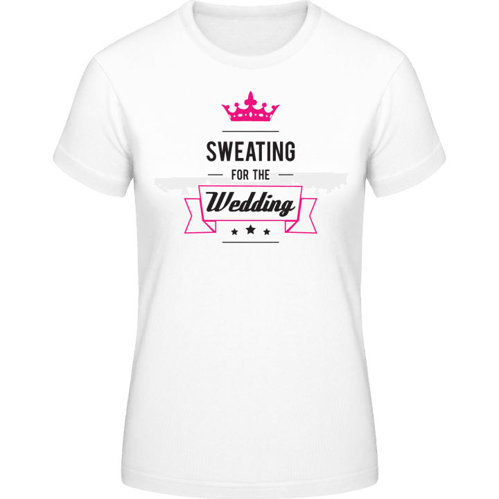 Sweating for the Wedding T-shirt til kvinder 0 image