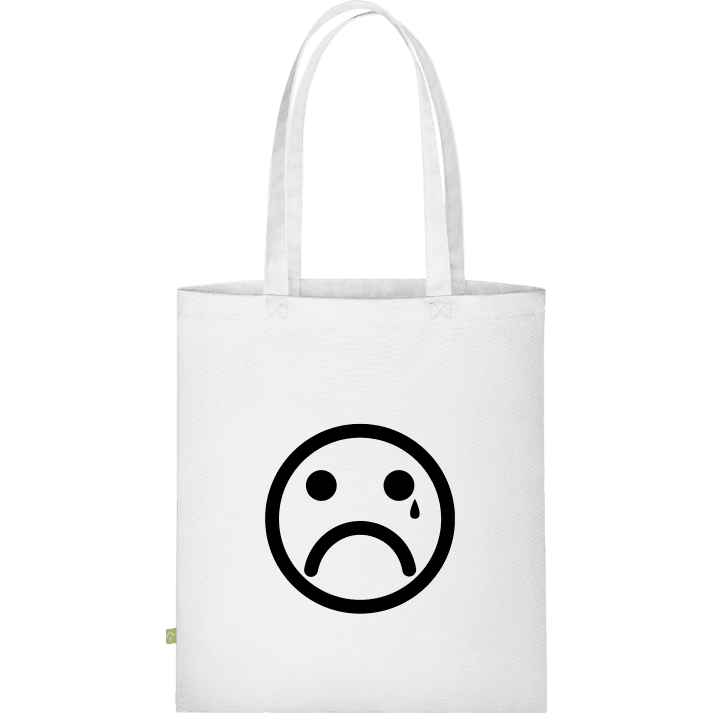 Crying Smiley Väska av tyg contain pic