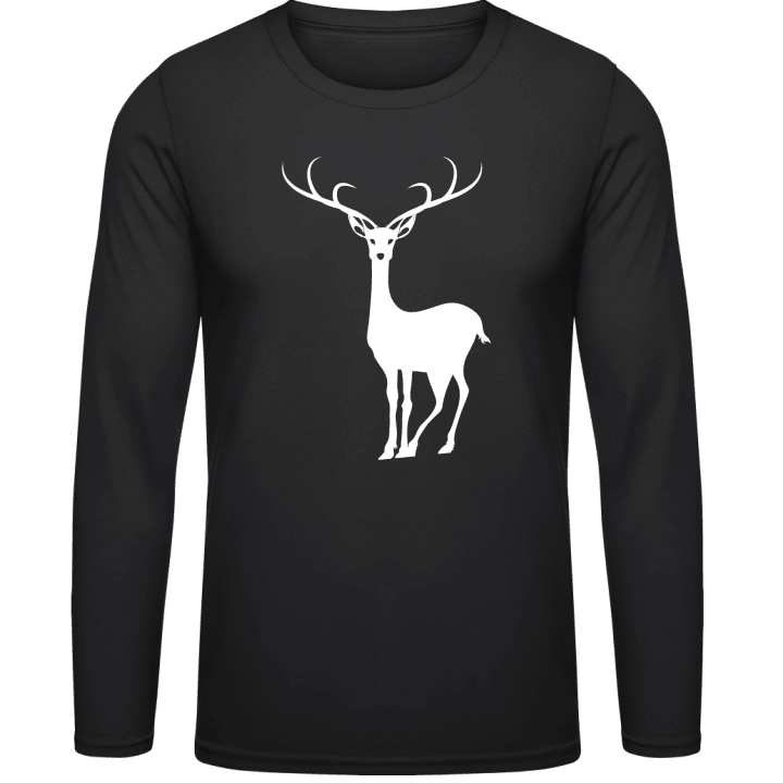 Deer Illustration Long Sleeve Shirt 0 image