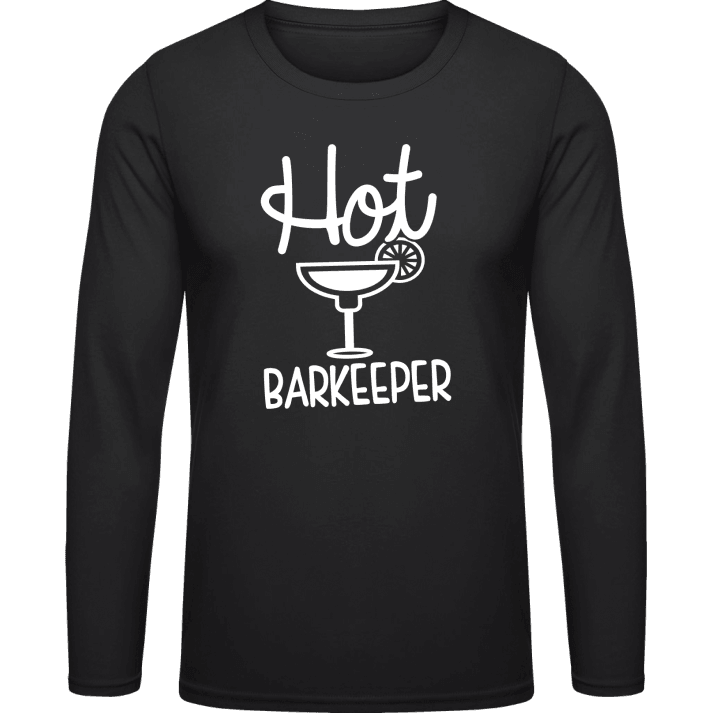 Hot Barkeeper Camicia a maniche lunghe contain pic