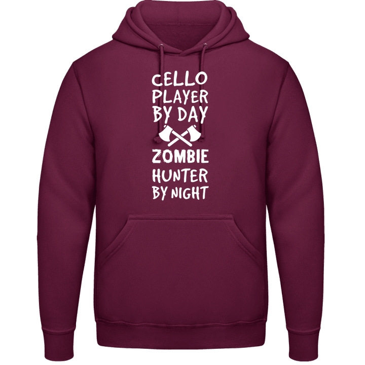 Cello Player By Day Felpa con cappuccio contain pic
