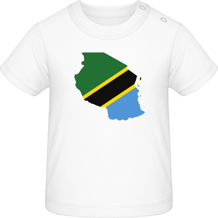 Tansania Map T-shirt bébé contain pic