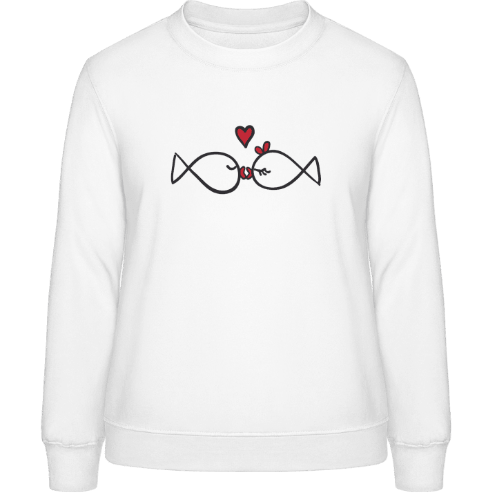 Kärlek Fisk Sweatshirt för kvinnor contain pic