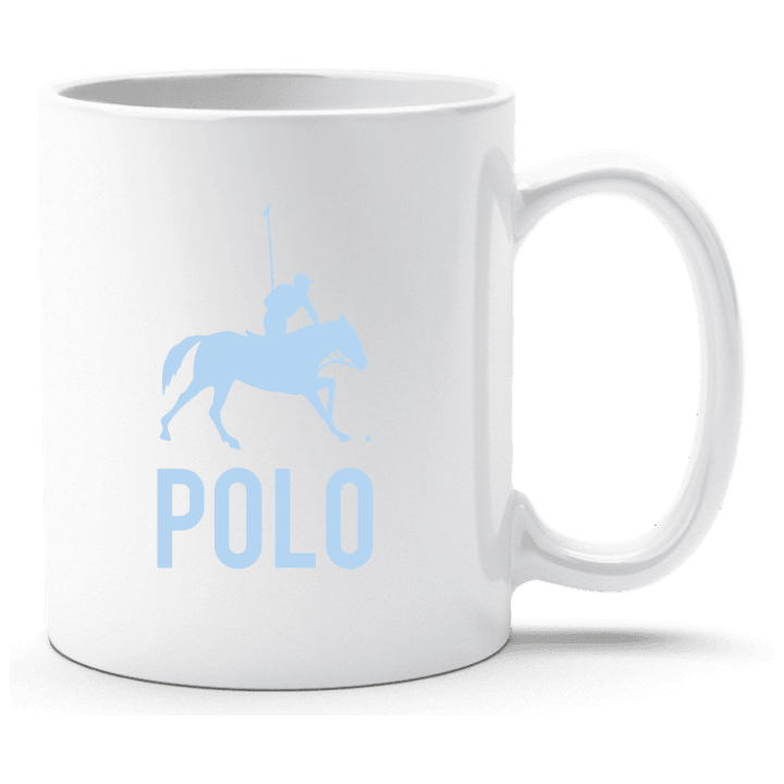 Polo Player Cup contain pic