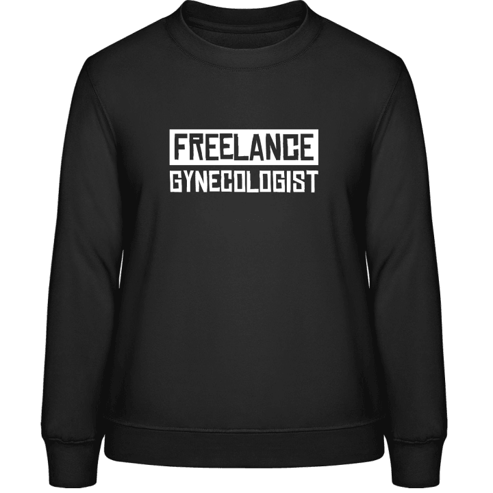 Freelance Gynecologist Sweatshirt för kvinnor contain pic