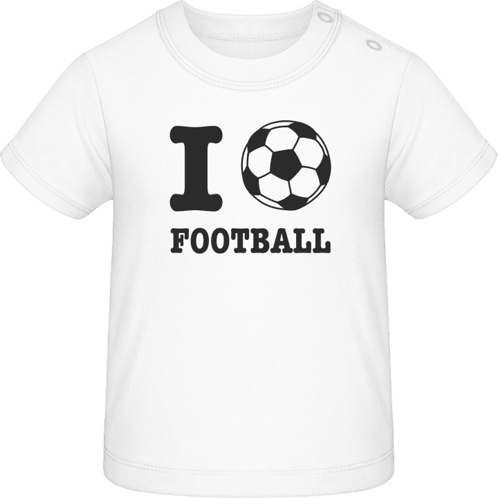 Football Love Baby T-skjorte contain pic