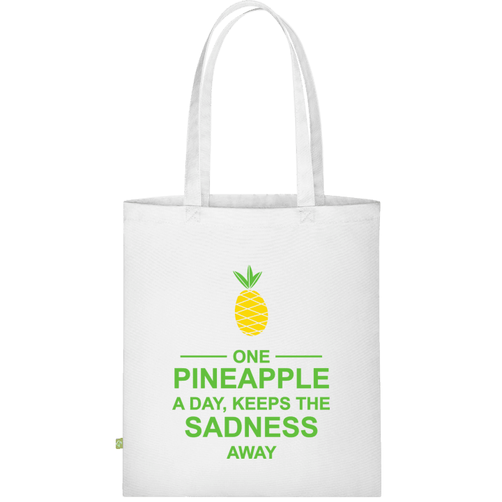 One Pineapple A Day No Sadness  Bolsa de tela 0 image
