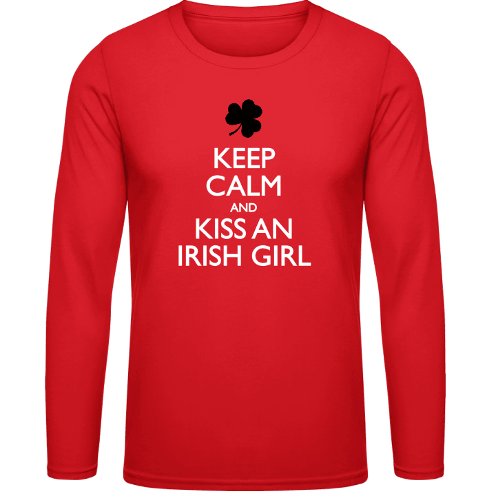 Kiss an Irish Girl Long Sleeve Shirt 0 image
