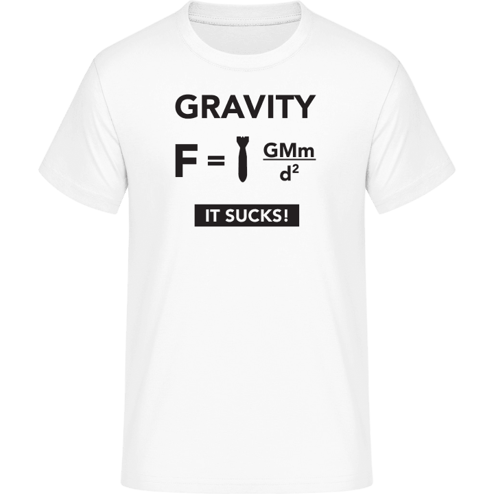 Gravity It Sucks T-skjorte 0 image