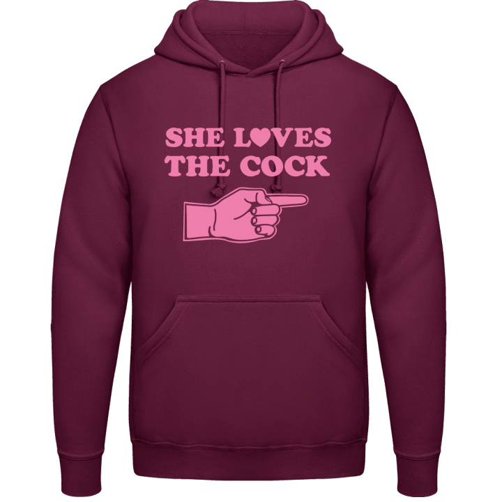 She Loves The Cock Sudadera con capucha 0 image