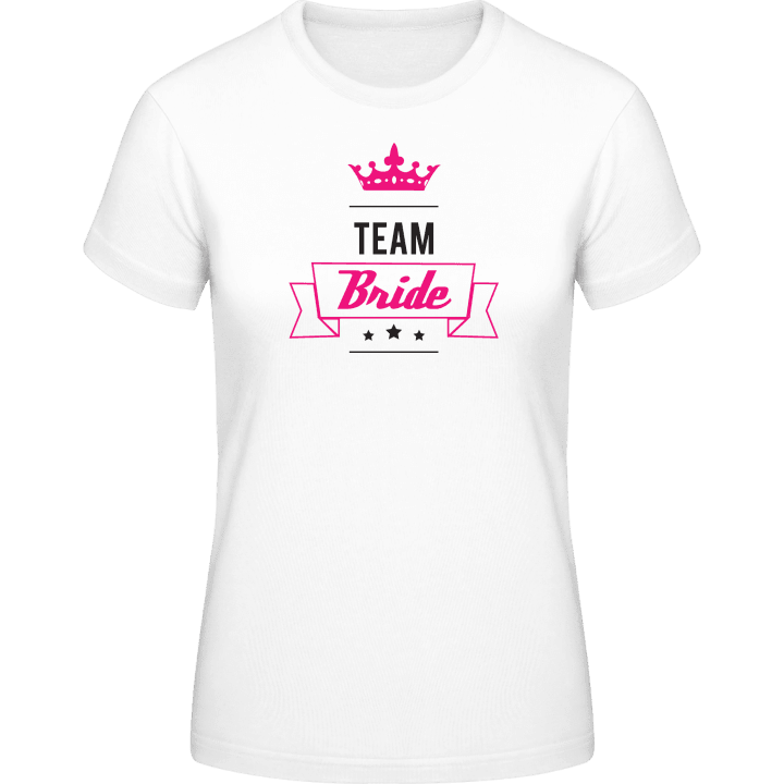 Team Bride Crown T-skjorte for kvinner 0 image