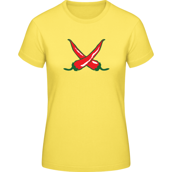Crossed Chilis T-shirt til kvinder 0 image