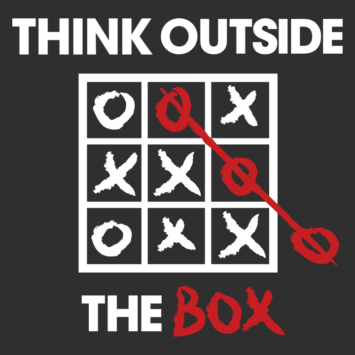 Think Outside The Box Delantal de cocina 0 image