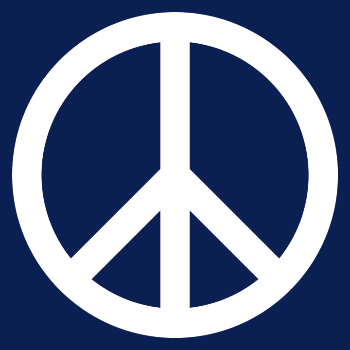 Peace Sign Logo Stof taske 0 image