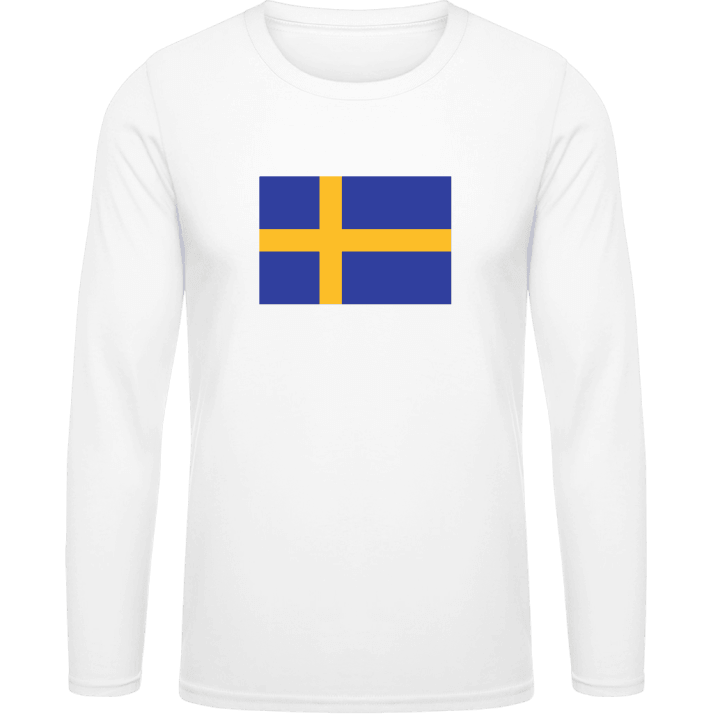 Sweden Flag Langermet skjorte contain pic