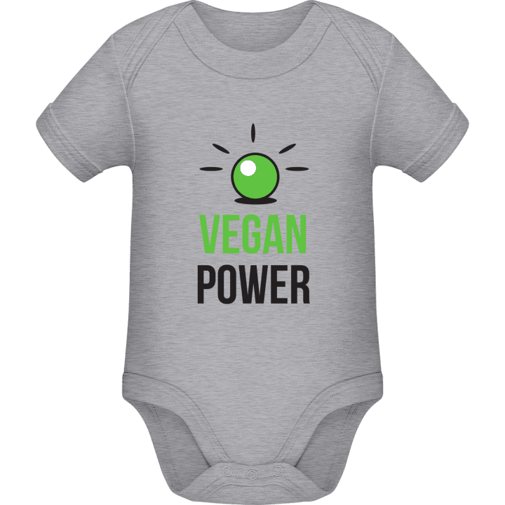 Vegan Power Baby romper kostym contain pic