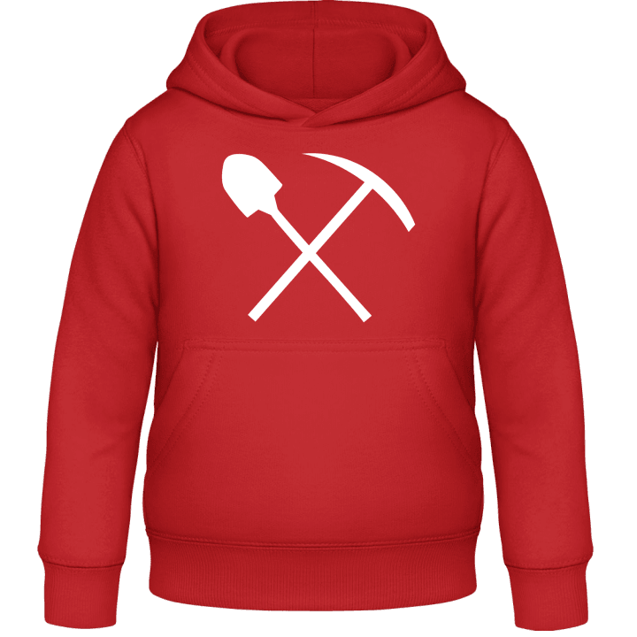 Shoveling Tools Kids Hoodie contain pic