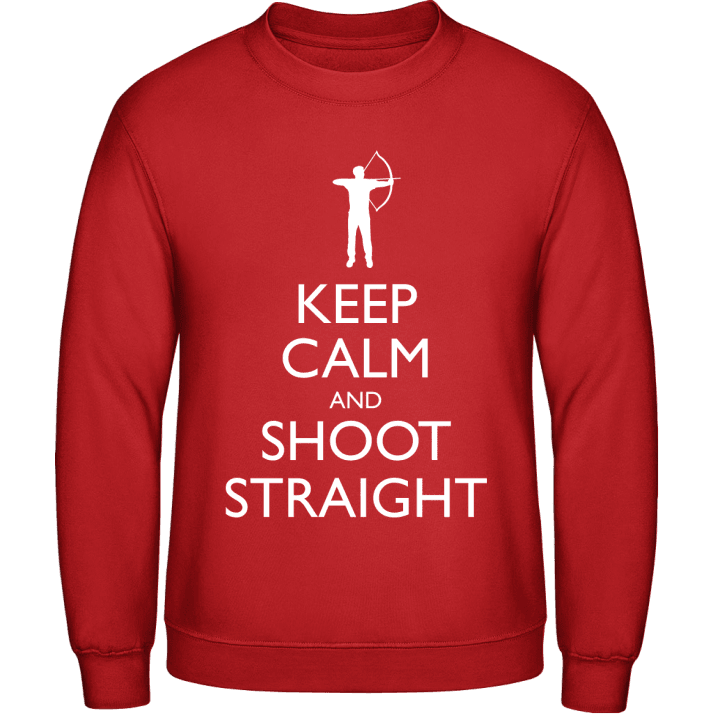 Keep Calm And Shoot Straight Sudadera contain pic