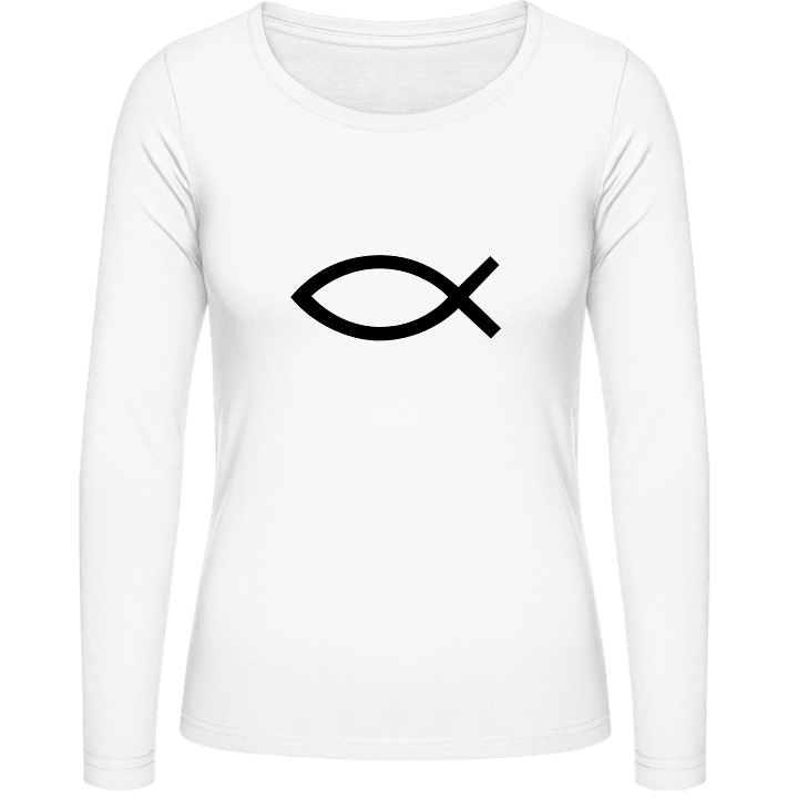 Ichthys Vrouwen Lange Mouw Shirt contain pic