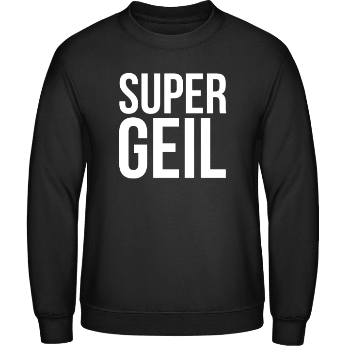 Supergeil Sweatshirt contain pic