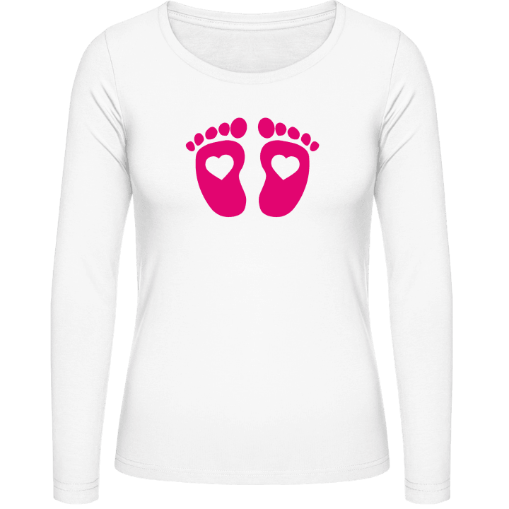 Baby Feet Love Women long Sleeve Shirt 0 image