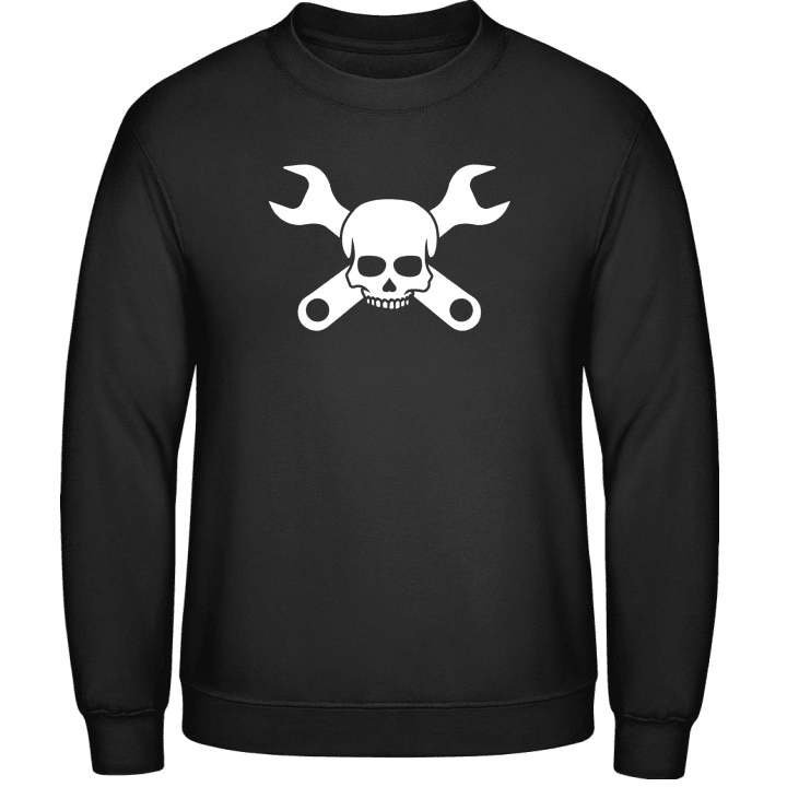 Craftsman Mechanic Skull Sweatshirt contain pic