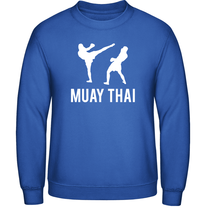 Muay Thai Silhouette Felpa contain pic