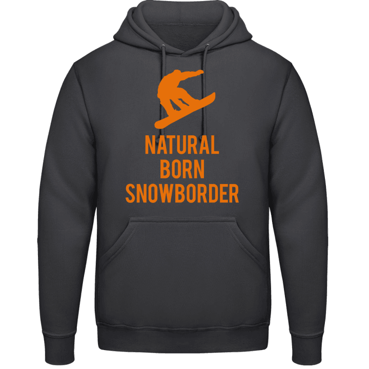 Natural Born Snowboarder Sweat à capuche contain pic