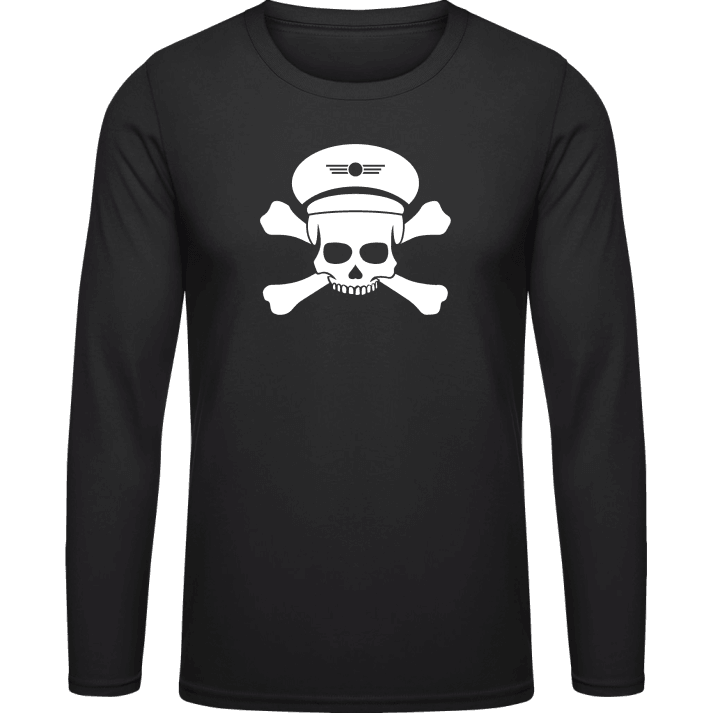 Train Driver Skull T-shirt à manches longues contain pic