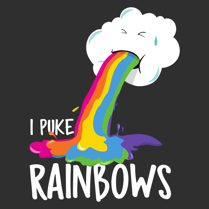 I Puke Rainbows Stoffpose 0 image