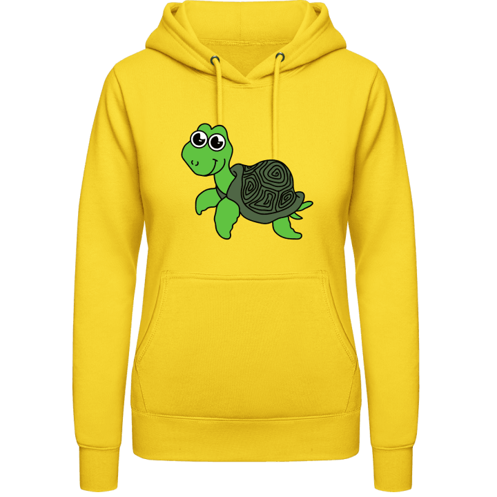 Cute Turtle Hættetrøje til kvinder 0 image