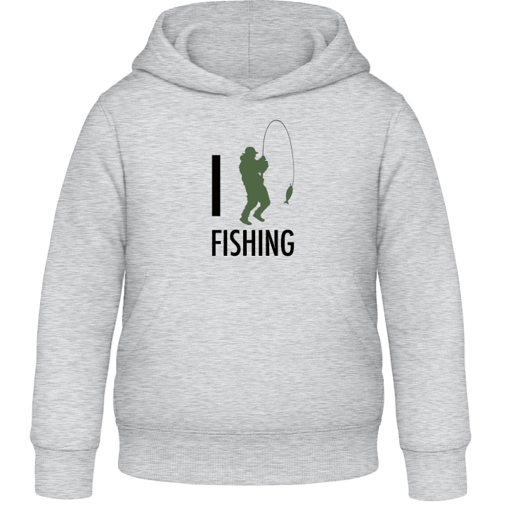 I Heart Fishing Hættetrøje til børn 0 image