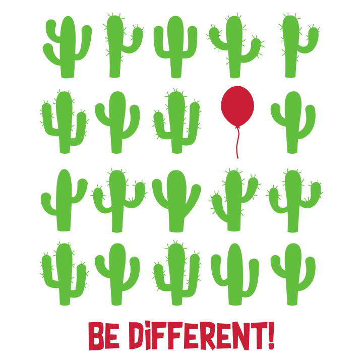 Be Different Red Balloon Kids T-shirt 0 image