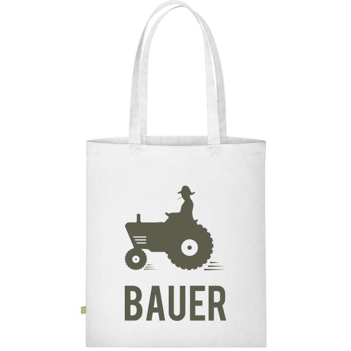 Bauer mit Traktor Borsa in tessuto contain pic